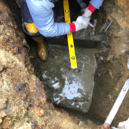 Construction d'un Mur de Soutènement en Blocs de Béton pour un Terrain en Pente Lons-le-Saunier